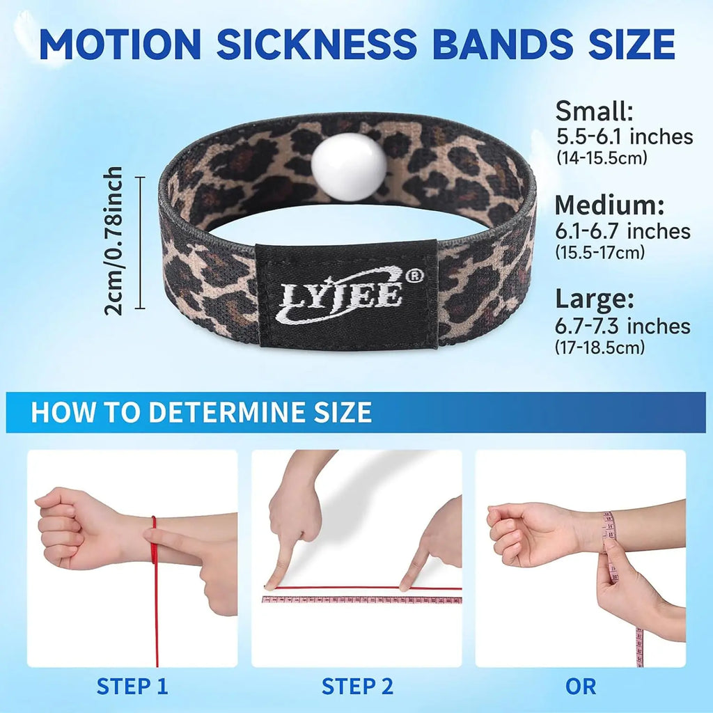 LYJEE Motion Sickness Bands/Acupressure
