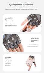 1 Pair Gym Body Building Training Fitness Gloves