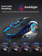 Rechargeable Wireless Mouse Gaming
