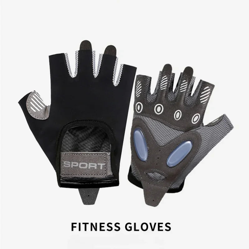 1 Pair Gym Body Building Training Fitness Gloves