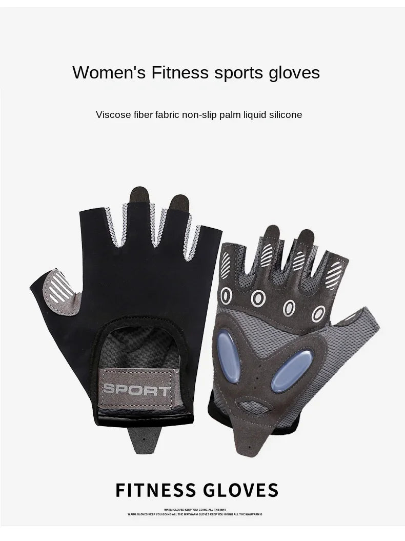 1 Pair Gym Body Building Training Fitness Gloves