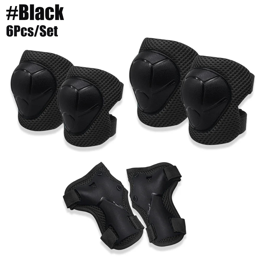 6pcs Kids Knee Pads and Elbow Pads Set,Knee Pads