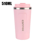 Thermo Cafe Coffee Mug Car Thermos Mug 380/510ML