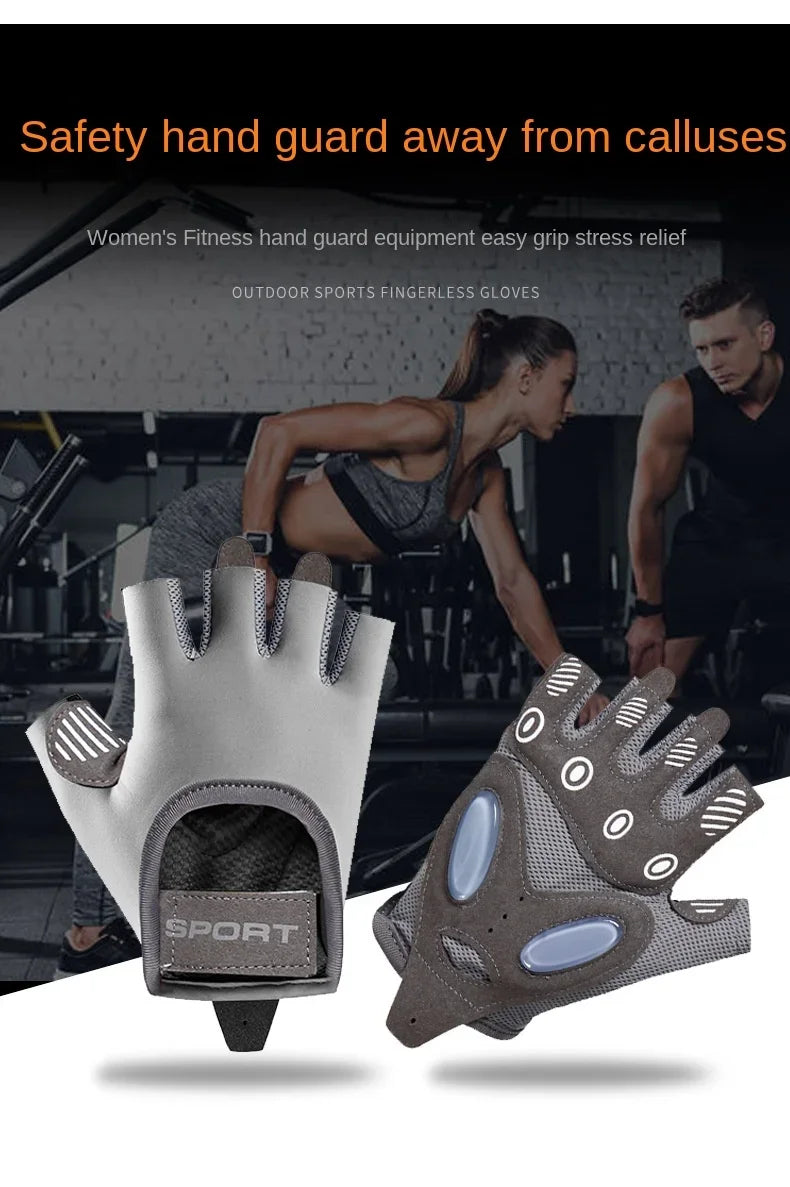 1 Pair Gym Body Building Training Fitness Gloves