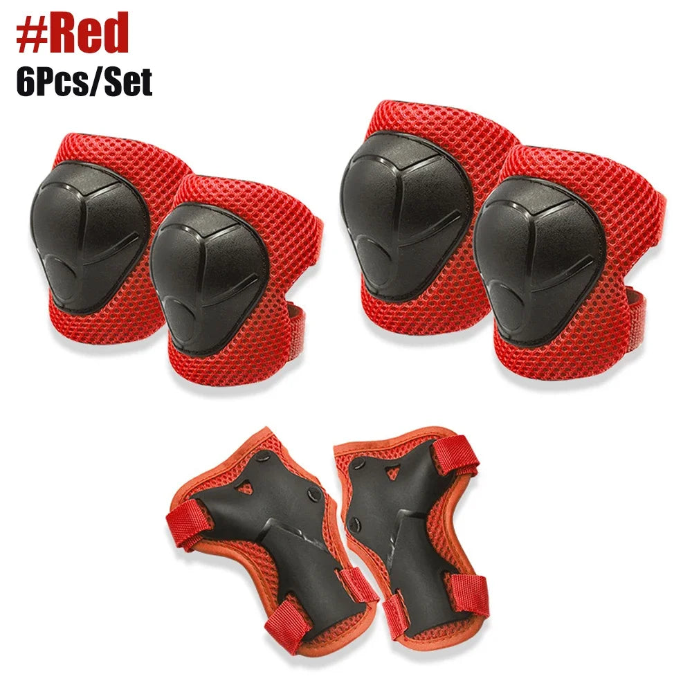6pcs Kids Knee Pads and Elbow Pads Set,Knee Pads