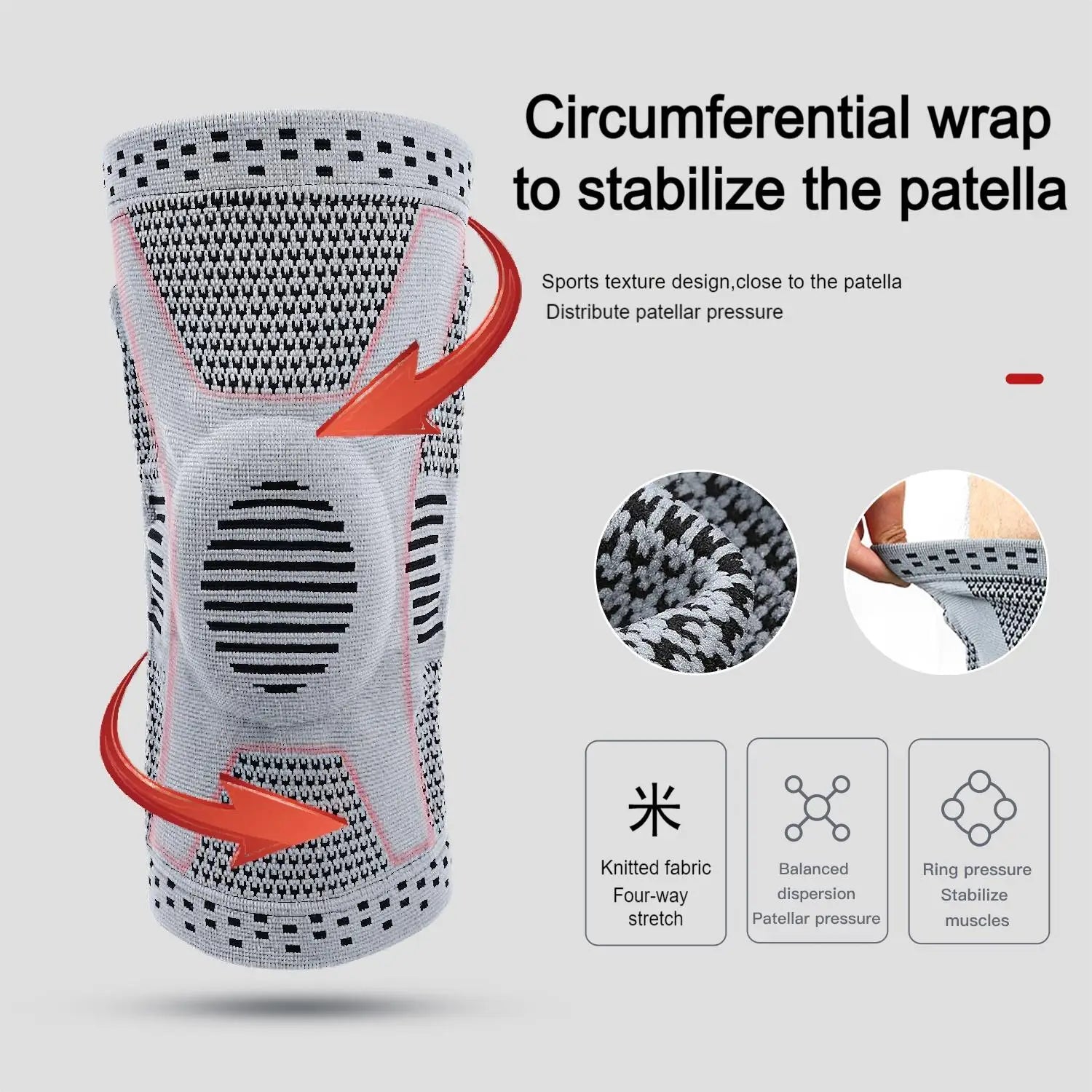 1PC Professional Knee Pads for Joint Compression