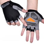 Fingerless Gym Gloves Women Men Weightlifting