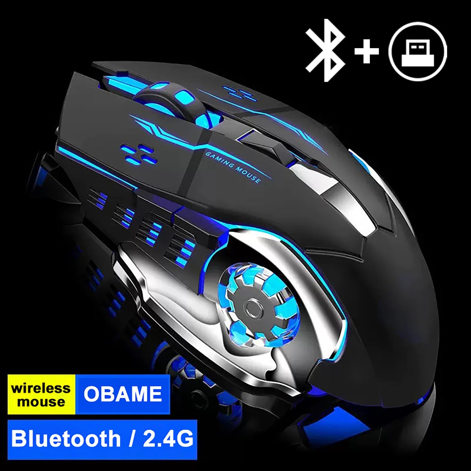 Rechargeable Wireless Mouse Gaming