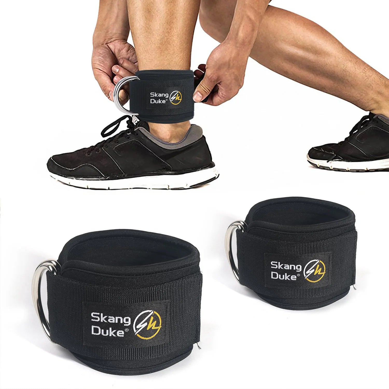 Ankle Strap Bodybuilding Gym Pulley Anklet Training