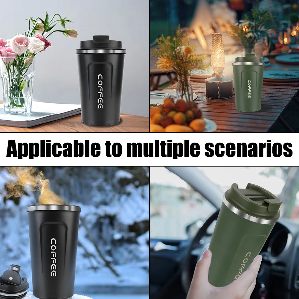 Thermo Cafe Coffee Mug Car Thermos Mug 380/510ML