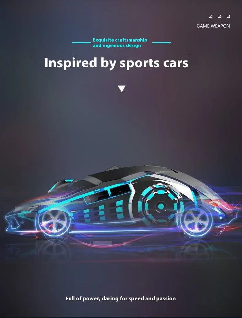 Rechargeable Wireless Mouse Gaming