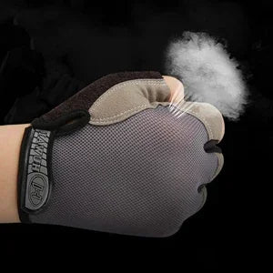 Fingerless Gym Gloves Women Men Weightlifting