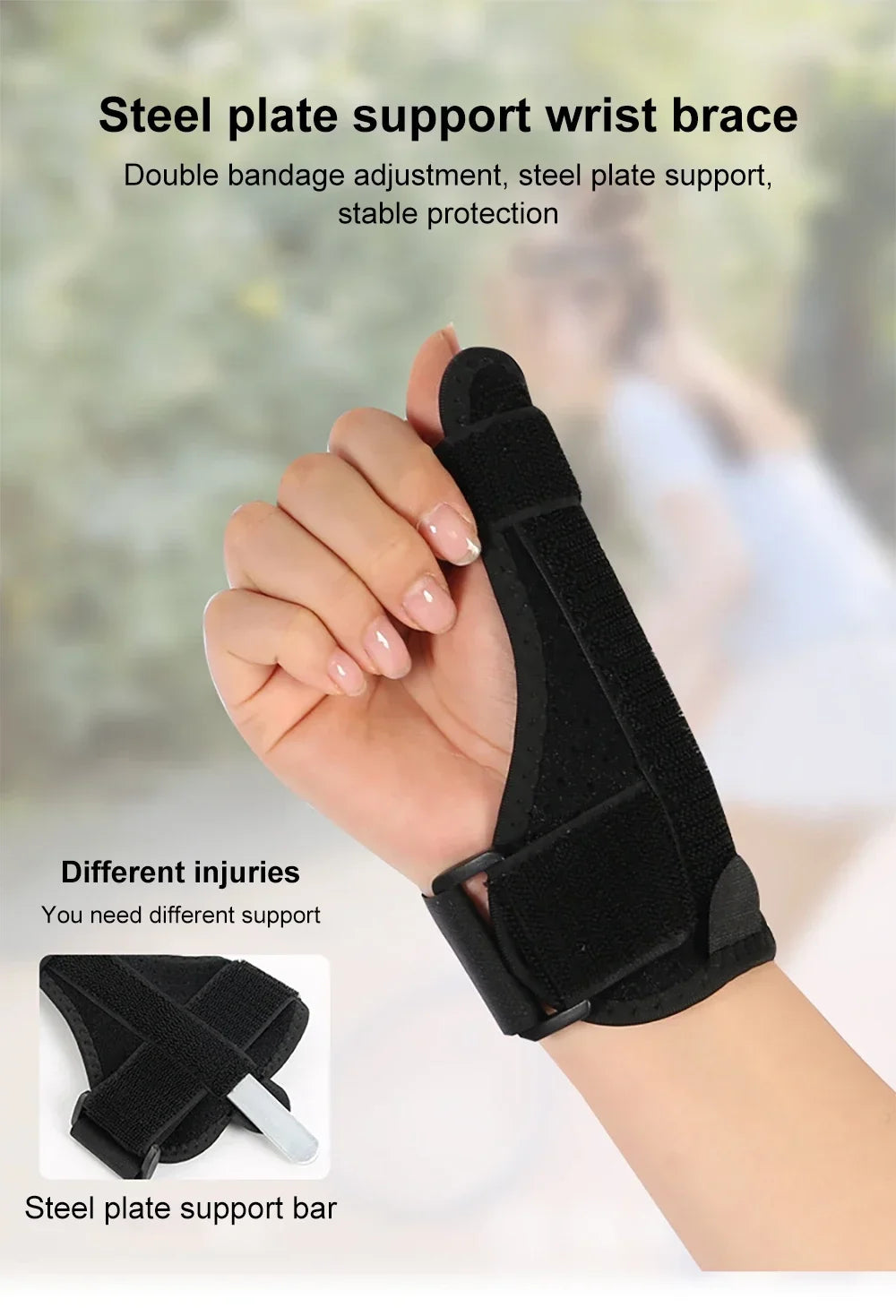 1pc Wrist Guards Thumb Guards Breathable Tendon