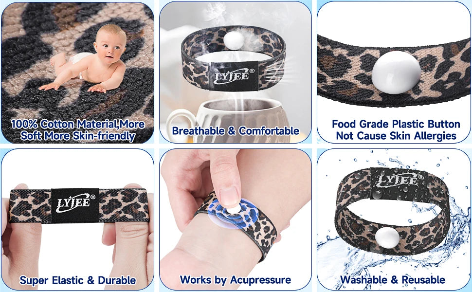 LYJEE Motion Sickness Bands/Acupressure