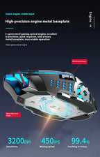 Rechargeable Wireless Mouse Gaming