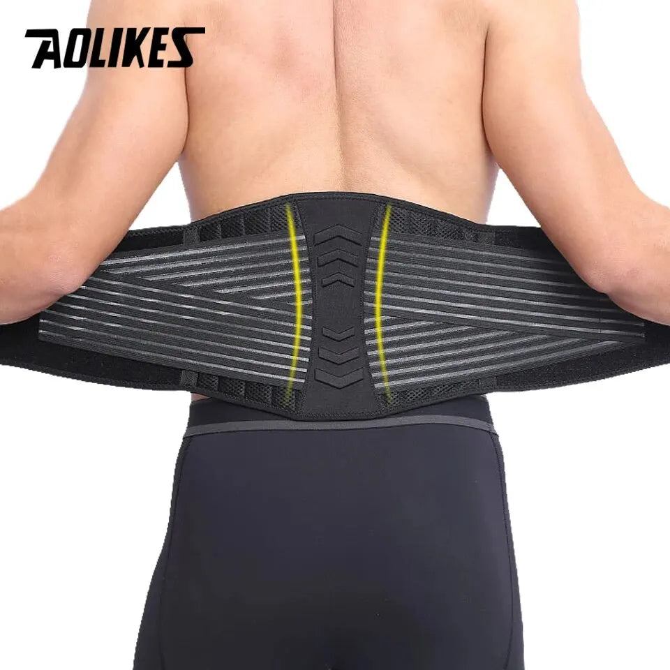 AOLIKES Adjustable Back Lumbar Support Belt